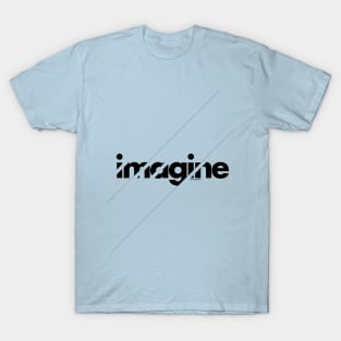 Imagine under stripes T-Shirt